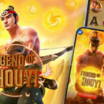 "Legend of Houyi PG Soft Slot – A mythical slot game with wilds, free spins, and ancient treasures."